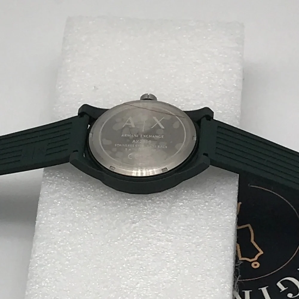 ARMANI EXCHANGE A/X  Dark Green Quartz Analog Watch NWT